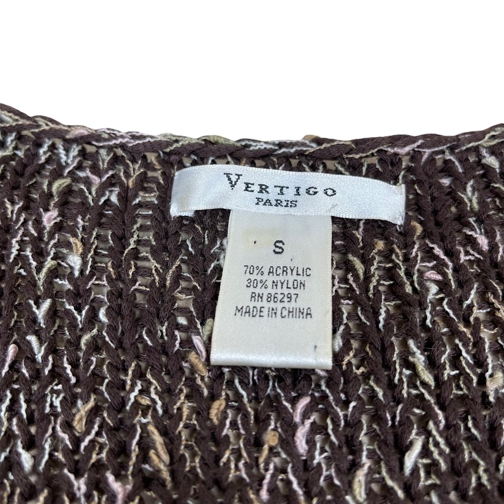 Vertigo Paris Vintage Sweater Tunic‎ Size Small - Picture 9 of 11